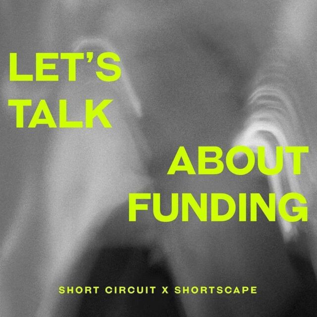 💸 LET’S TALK ABOUT FUNDING 💸

On the 22nd of September, we’re partnering with Edinburgh’s @shortscapefest for an evening of screenings at @leitharches supported by our Sharp Shorts initiative 🎞️ Followed by a panel discussion with the filmmakers 🎤

🎥 Laura McBride - Producer of GROOM
🎥 Leyla Coll-O’Reilly - Writer/Director of GROOM
🎥 Misha McCullagh - Producer of CANDY
🎥 Sean Lìonadh - Writer/Director of TOO ROUGH

🗣️We’ll be chatting... first steps for creating funded short films, personal experiences of financing films, working with Short Circuit, and all things in between.

The screenings and panel will run from 7:30pm until 9pm 🕰️ But the night doesn't end there. Afterwards, everyone is welcome to stay for networking with complimentary drinks.

Leith Arches is a wheelchair-accessible venue and the event will be BSL interpreted. For any further accessibility requirements or queries, please email shortscapefilmfestival@gmail.com

If you’d like to join us, tickets are on sale now! 🎟️ Visit our link in bio 🎟️

Alt text
Image 1: The background of the image is a blurred grayscale portrait. 'LET'S TALK ABOUT FUNDING' in large lime green font, and at the bottom of the image, 'SHORT CIRCUIT X SHORTSCAPE' in the same lime green font but smaller font size.

Image 2: A still from the short film ‘GROOM’ by Leyla Coll O’Reilly and Laura McBride. The image shows a young white woman in a hoody looking to the right of the image. Beside her are shelves of hair products and towels. 

Image 3: A still from the short film ‘CANDY’ written/directed by Sarah Grant and produced by Misha McCullagh. The image shows two young white women embracing each other, dressed in outdoor clothing. The woman facing the camera looks upset, with smudged eye makeup.

Image 4: A still from the short film, 'TOO ROUGH' by Sean Lìonadh. The image shows two young men, one with his arm around the other. They're both looking into the distance beyond the camera.